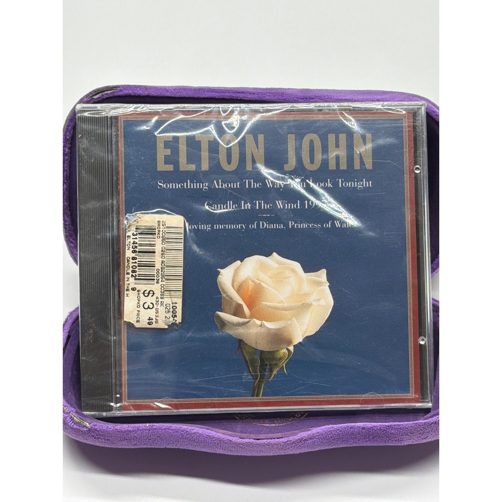 Elton John Candle In The Wind‎ 1997 CD Single Princess Diana Tribute Sealed New